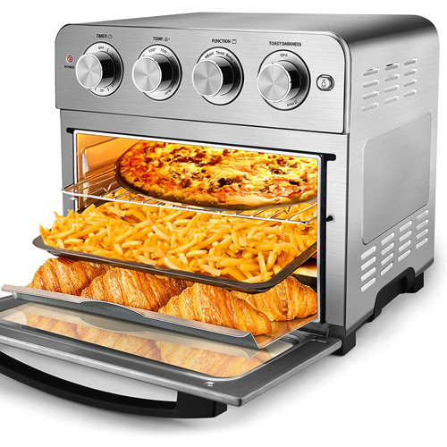 Lifease Geek Chef Air Fryer Toaster Oven, 6 Slice 24qt